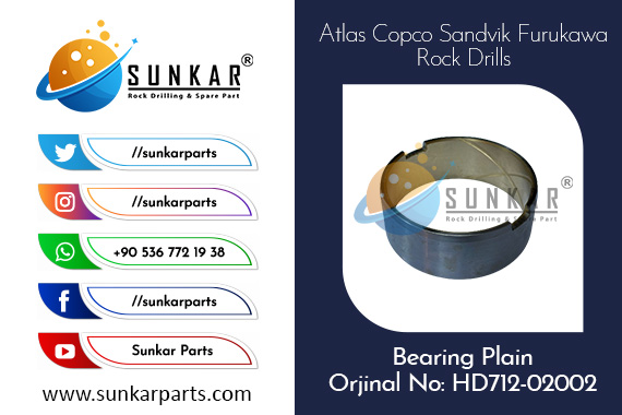 Atlas Copco Bearing Plain HD712-02002