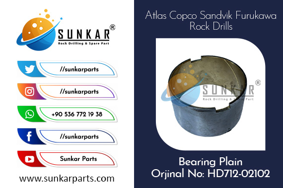 Atlas Copco Bearing Plain HD712-02102