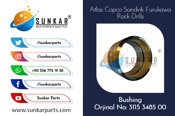 Atlas Copco Bushing 3115 3485 00