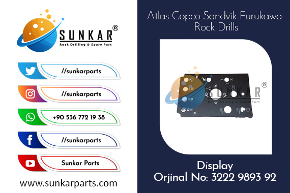 Atlas Copco Display 3222 9893 92