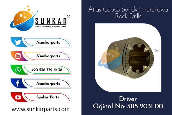 Atlas Copco Driver 3115 2031 00