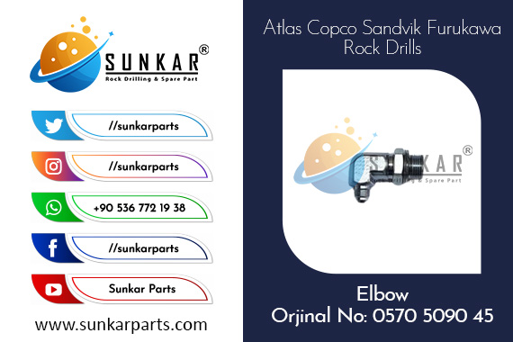 Atlas Copco Elbow 0570 5090 45 