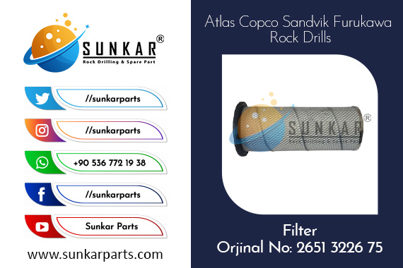 Atlas Copco Filter 2651 3226 75