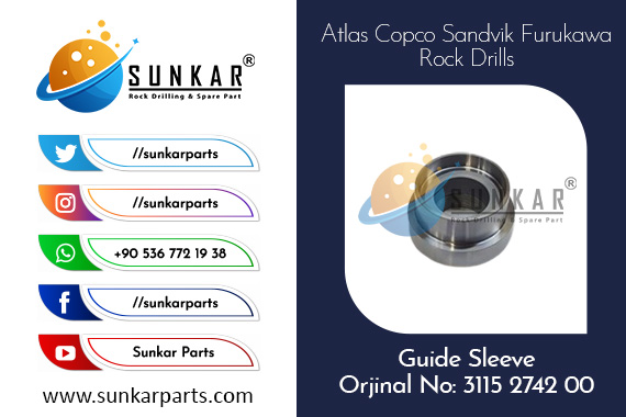 Atlas Copco Guide Sleeve 3115 2742 00