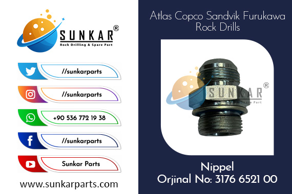 Atlas Copco Nippel 3176 6521 00