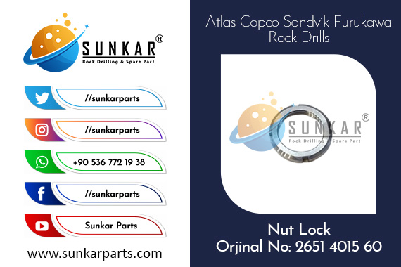Atlas Copco Nut Lock 2651 4015 60