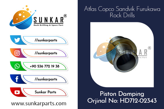 Atlas Copco Piston Damping HD712-02343