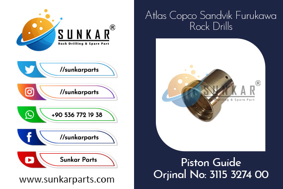 Atlas Copco Piston Guide 3115 3274 00 