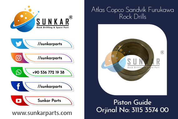 Atlas Copco Piston Guide 3115 3574 00