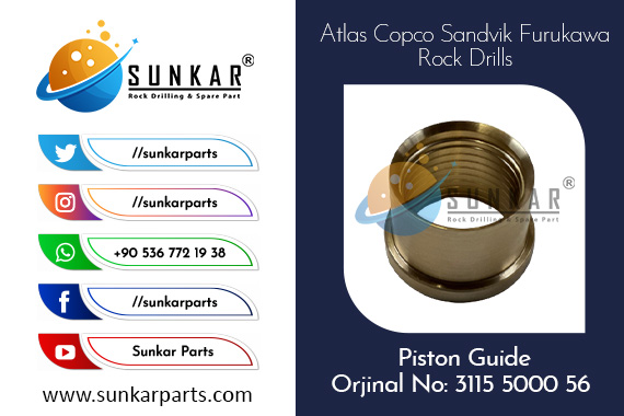Atlas Copco Piston Guide 3115 5000 56