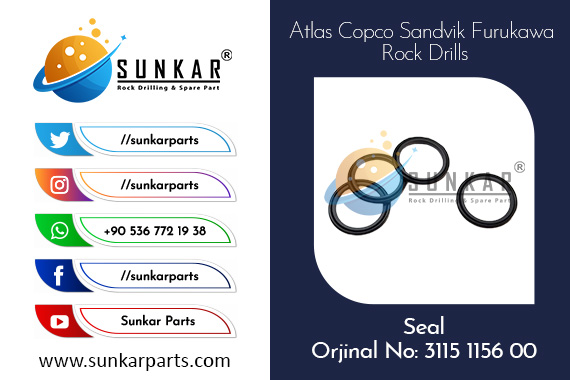 Atlas Copco Seal 3115 1156 00