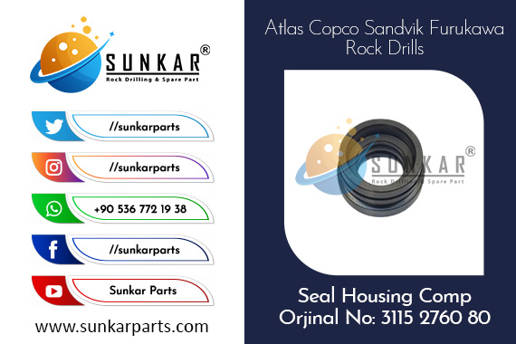 Atlas Copco Seal Housing Comp 3115 2760 80 