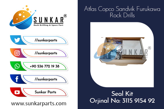 Atlas Copco Seal Kit 3115 9154 92