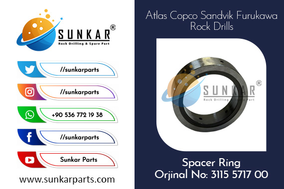 Atlas Copco Spacer Ring 3115 5717 00