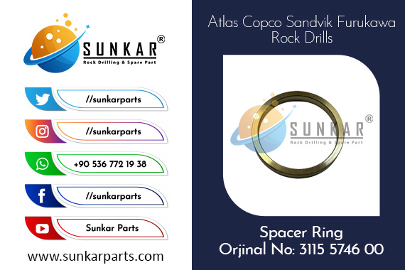 Atlas Copco Spacer Ring 3115 5746 00