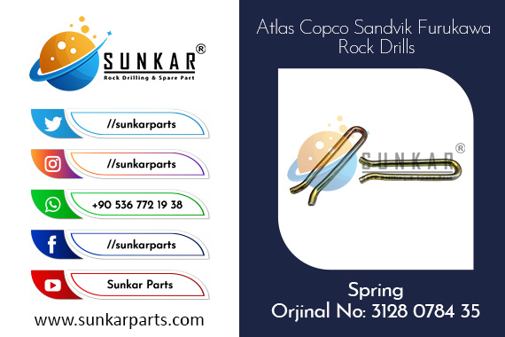 Atlas Copco Spring 3128 0784 35