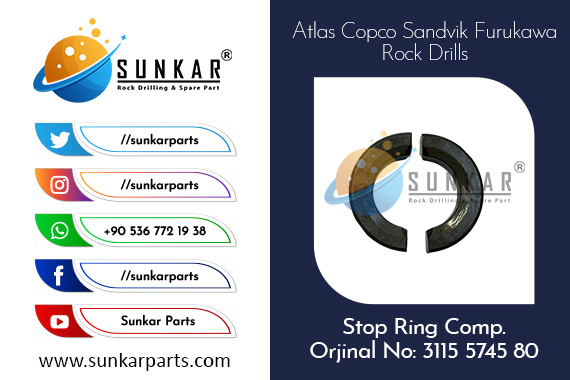 Atlas Copco Stop Ring Comp. 3115 5745 80