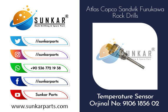 Atlas Copco Temperature Sensor 9106 1856 02