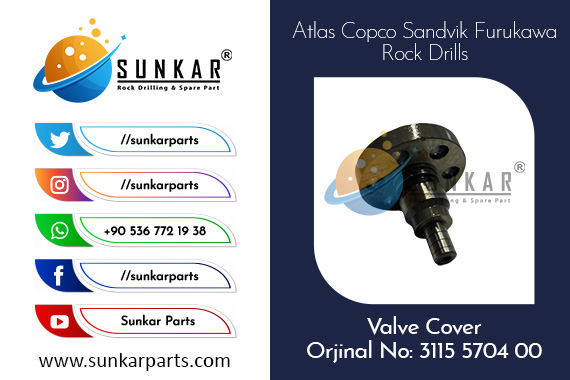 Atlas Copco Valve Cover 3115 5704 00