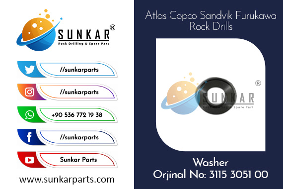 Atlas Copco Washer 3115 3051 00