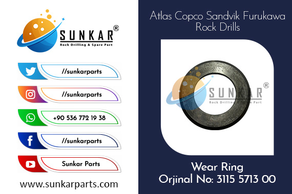 Atlas Copco Wear Ring 3115 5713 00