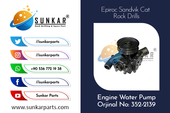 Cat Engine Water Pump 352-2139