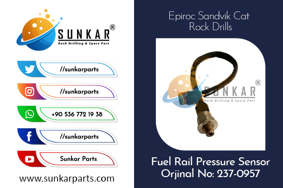 Cat Fuel Rail Sensor 237-0957