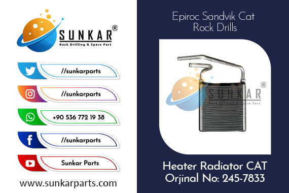 Cat Heator Radiator 245-7833