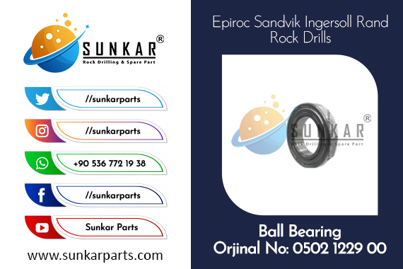 Epiroc Ball Bearing 0502 1229 00