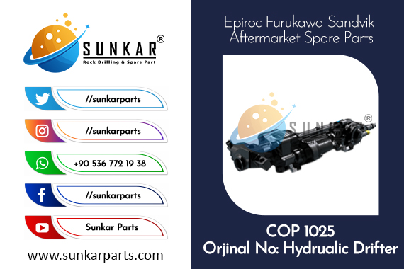 Epiroc Cop 1025 Hydrualic Drifter