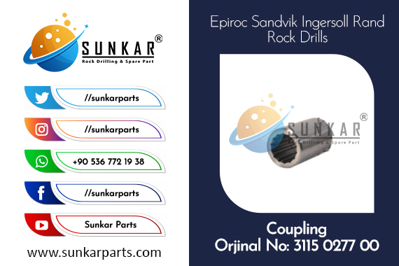 Epiroc Coupling 3115 0277 00