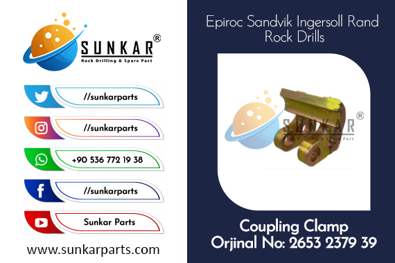 Epiroc Coupling Clamp 2653 2379 39