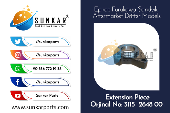 Epiroc Extension Piece 3115  2648 00