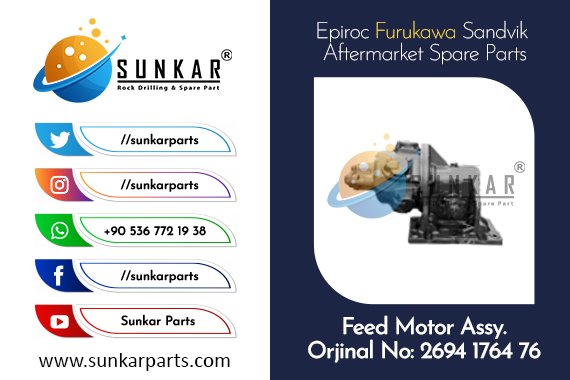 Epiroc Feed Motor Assy 2694 1764 76