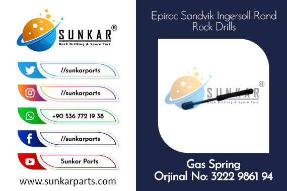 Epiroc Gas Spring 3222 9861 94