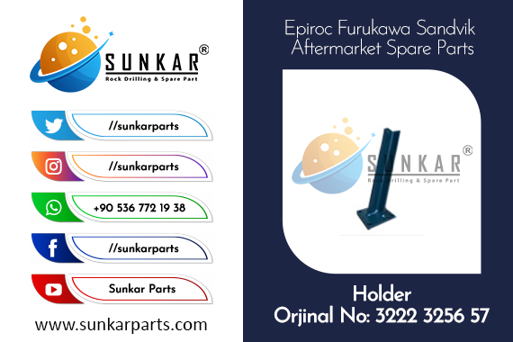Epiroc Holder 3222 3256 57
