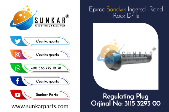 Epiroc Regulating Plug 3115 3293 00