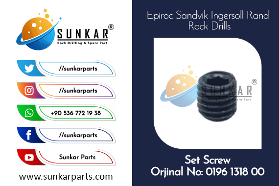 Epiroc Set Screw 0196 1318 00