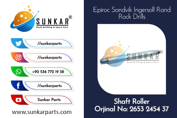 Epiroc Shaft Roller 2653 2454 37