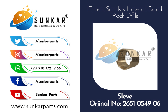 Epiroc Sleeve 2651 0549 06