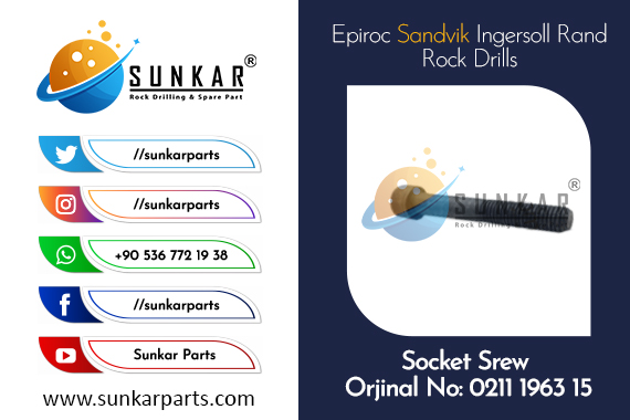 Epiroc Socket Screw 0211 1963 15