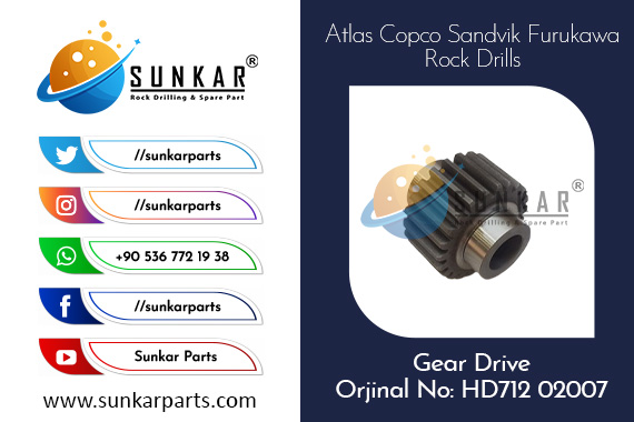 Furukawa Gear Drive HD712-02007