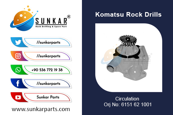 Komatsu Circulation 6151 62 1001