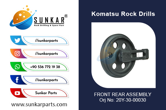 KOMATSU FRONT REAR ASSEMBLY 20Y 30 00030 