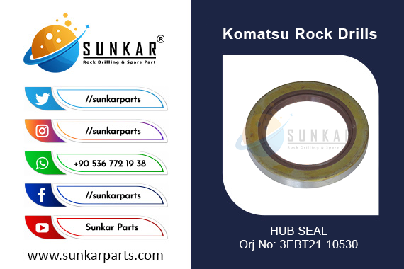 KOMATSU HUB SEAL  T-16 3,0T 3EBT21 10530 