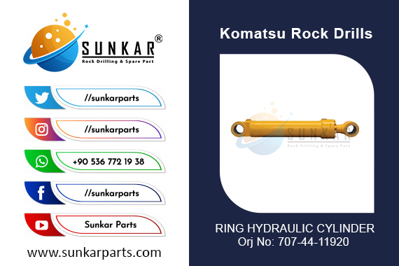 KOMATSU RING HYDRAULIC CYLINDER PC210 707 44 11920 