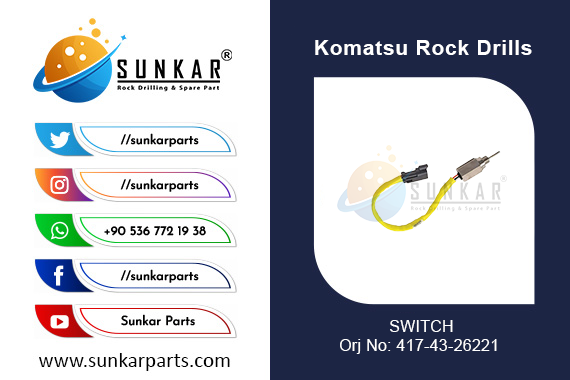 KOMATSU SWITCH WA430 6  417 43 26221 
