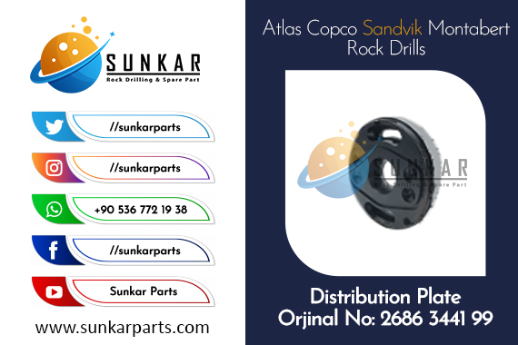 Montabert Distribution Plate 2686 3441 99