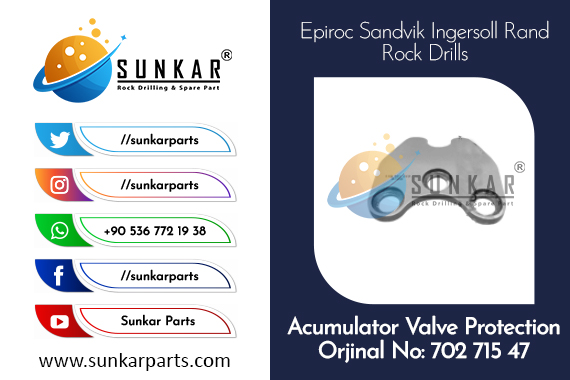 Sandvik Accumulator Valve Protection 702 715 47