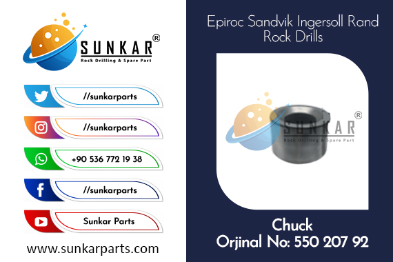 Sandvik Chuck 550 207 92